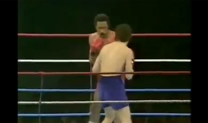 Barry Mcguigan Against Eusebio Pedroza Boxing.