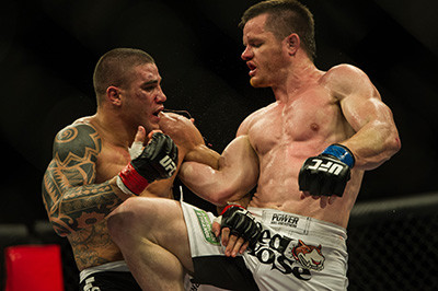 The Doberman Cb Dollaway Fighting In The Ufc.
