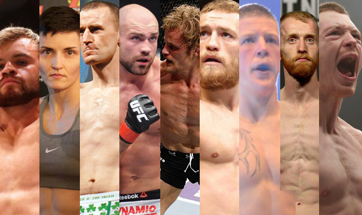 Irish Fighters Competing In July 2015.
