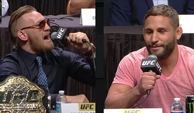 Conor Mcgregor Against Chad Mendes Press Conference.