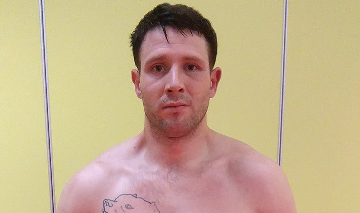 Jonathan Reid Irish Amateur In Gym.