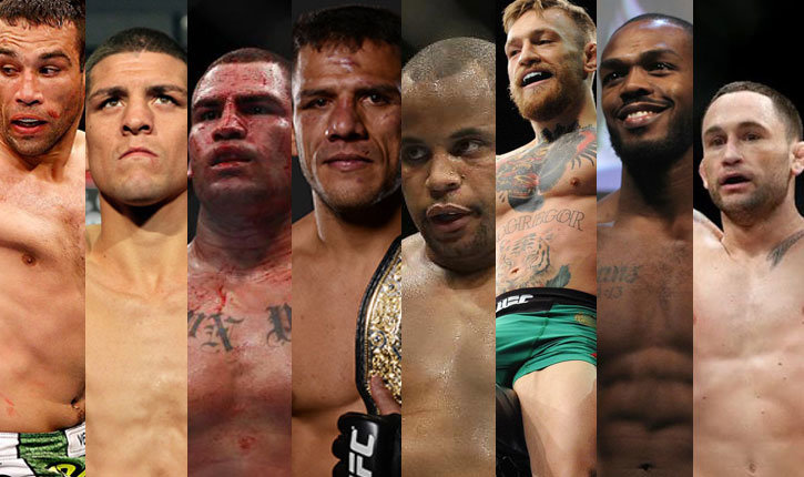 Top 5 Ufc Fights For 2016 Poster.