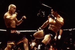 Frank Shamrock Clinches With Tito Ortiz