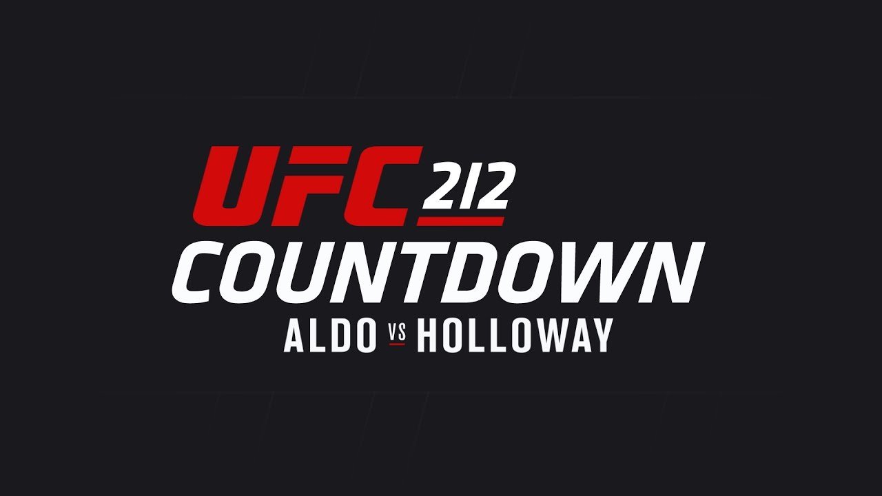 Ufc 212 Countdown Sees Jose Aldo And Max Holloway Prepare For Fight.