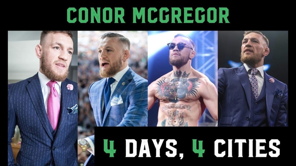Conor Mcgregor And Maymac World Tour Team Footage.
