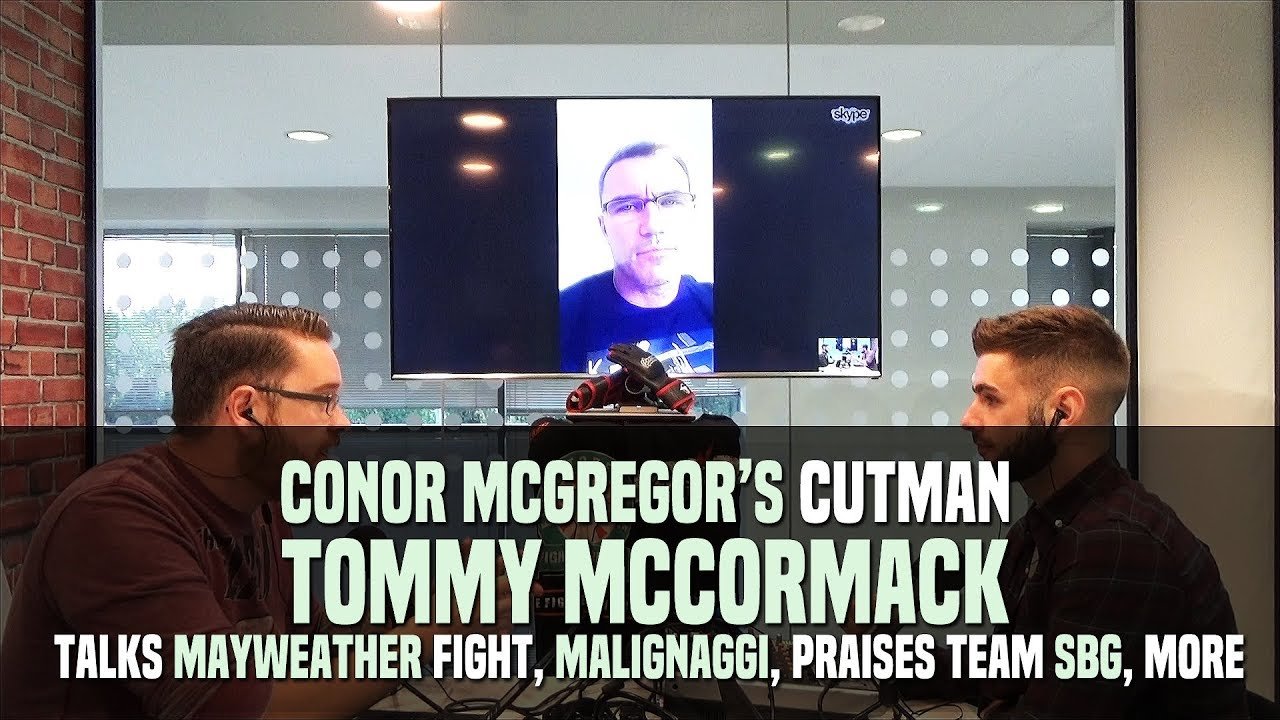 Conor Mcgregor Cutman Tommy Mccormack.