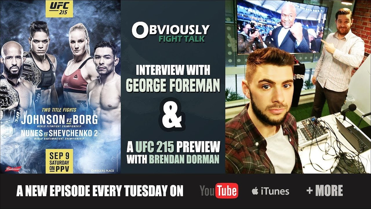 George Foreman Joins The Show.