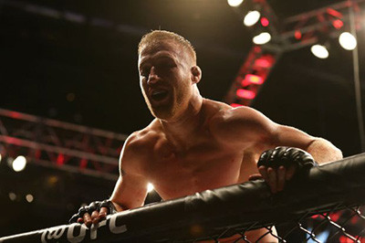 Justin Gaethje On The Cage.