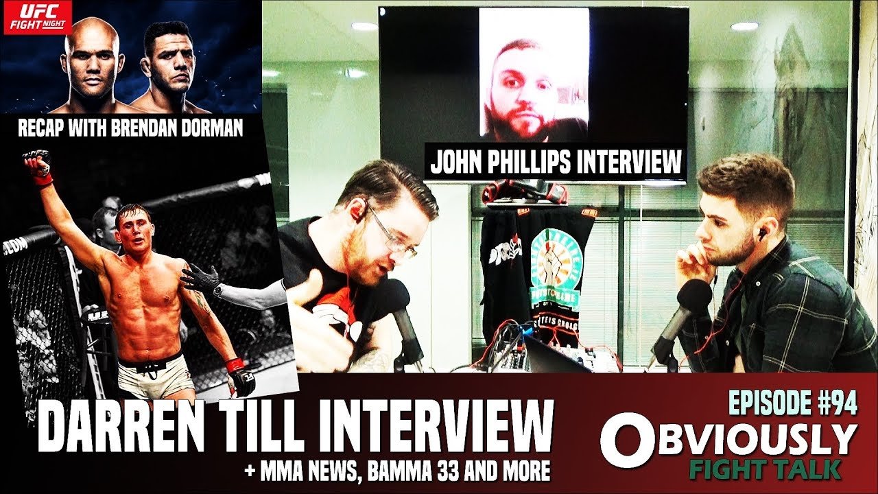 Darren Till &Amp; John Phillips Interviews Interviews.
