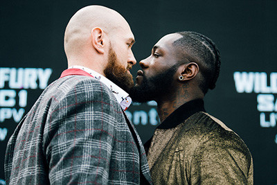 Deontay Wilder Faces Off Against Tyson Fury Ny.