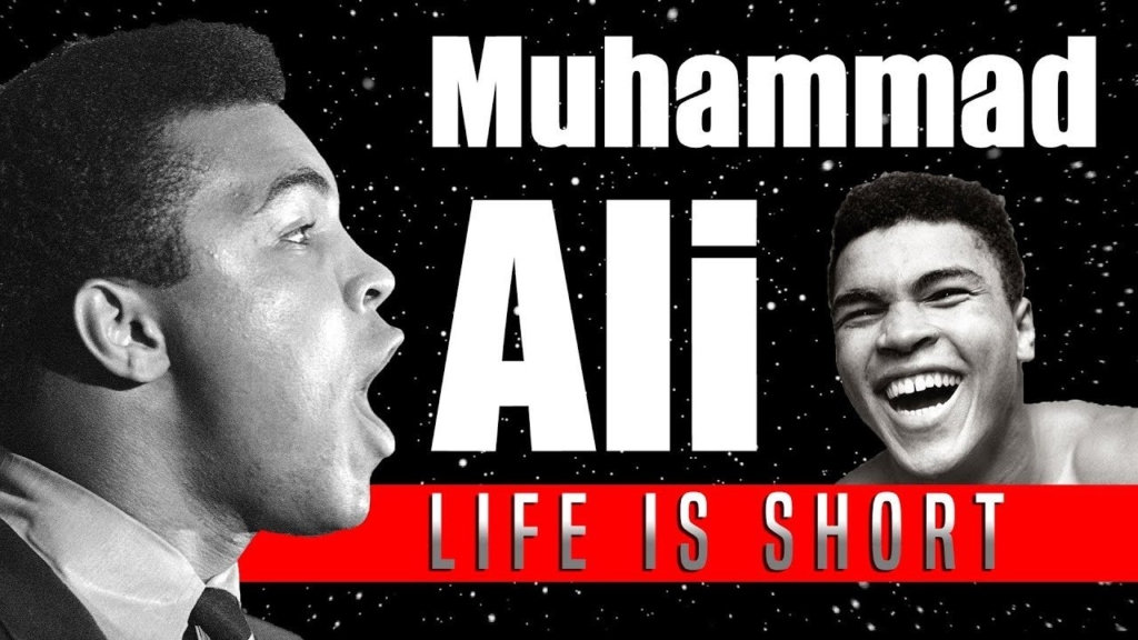 Muhammad Ali Talks About The Short Life We Have Graphic.