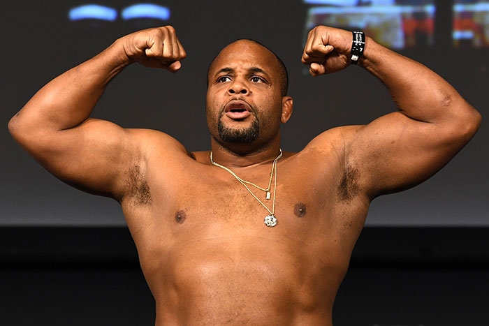 Daniel Cormier At Weigh-Ins For Ufc Heavyweight Championship.